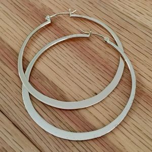 Large Gold Hoops